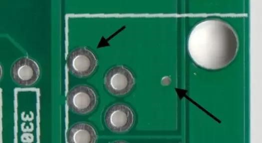 PCB上塞孔正反兩面