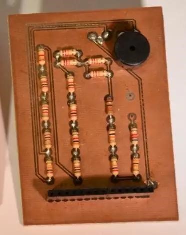 露銅的PCB，沒有阻礙焊&絲印